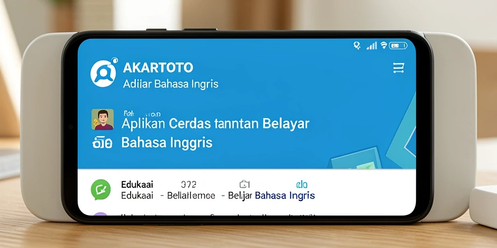 Tampilan antarmuka AKARTOTO yang sederhana dan intuitif.