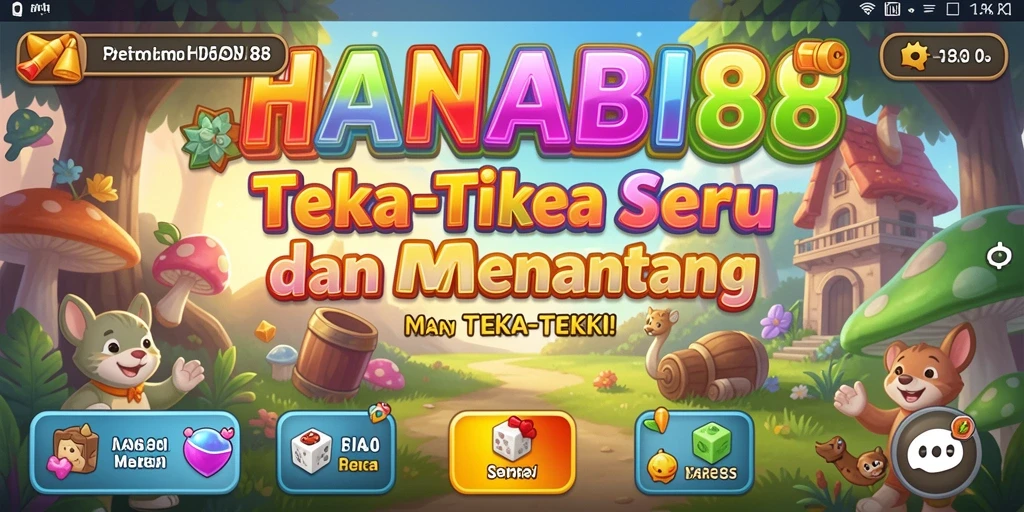 Tangkapan layar HANABI88 menampilkan antarmuka teka-teki yang intuitif dan menantang.